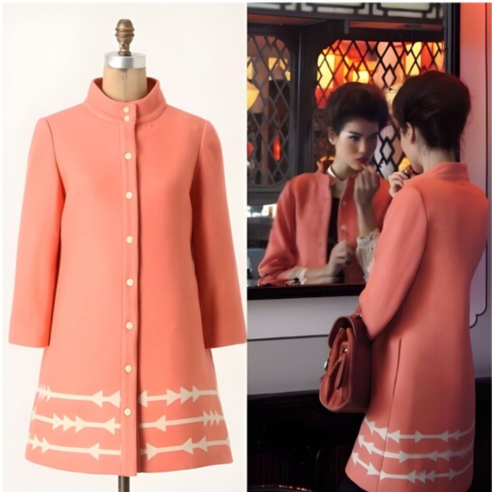 Anthropologie Lauren Moffat Eastward Coat - XS